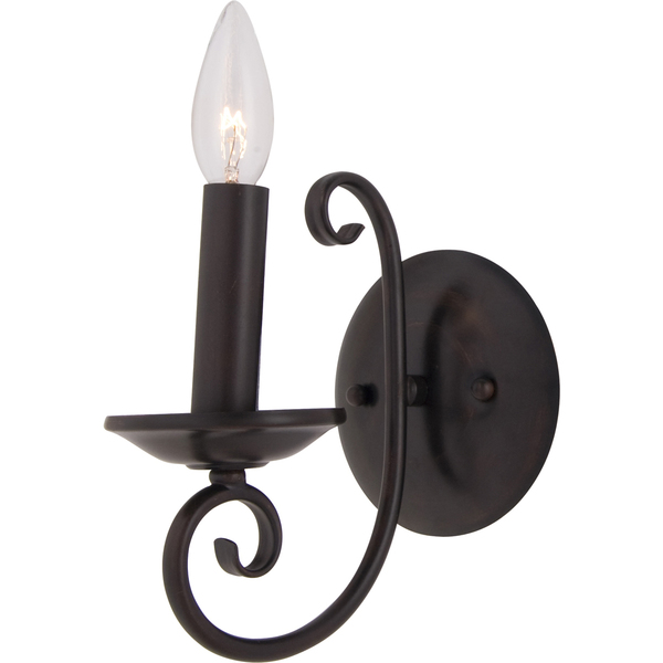 Maxim Loft 1-Light 5" Wide Oil Rubbed Bronze Wall Sconce 70001OI